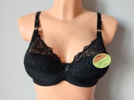 Śliczna markowa bielizna Yalisi 36/80C czarny z fiszbiną