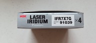 Świece Zapłonowe NGK IFR7X7G 91039. INSIGNIA ASTRA IV J 1.4T. 4 sztuki.