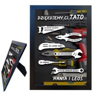 PREZENT PODZIĘKOWANIE DLA TATY na Dzień Ojca ramka
