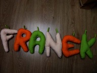 FRANEK imiona HANDMADE około 20 cm