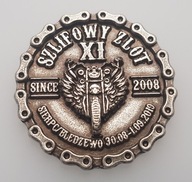 Znaczek, odznaka, blacha zlotowa, motocyklowa No.2257