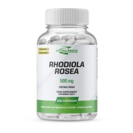 VITALMAX RHODIOLA ROSEA 120K 500MG EKSTRAKT RÓŻENIEC GÓRSKI ADAPTOGEN STRES