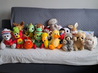 Zestaw maskotek 20szt Duże +20cm Z695