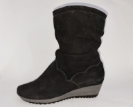 Think ! KOZAKI NA KOTURNIE SKÓRA STAN IDEALNY R-39