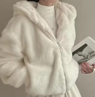 bluza rozpinana damska z kapturem, ciepła, gruba, polar rozmiar M