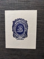 EXLIBRIS EX LIBRIS 400 LAT ZAMOŚCIA MIEJSKA BIBLIOTEKA 1980 /ZAMOJSZCZYZNA