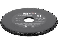 YATO TARNIK FREZ CZOŁOWY 120x6 #1 NA SZLIFEIRKĘ