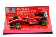 F1 FERRARI F310 #1 M.Schumacher 1996 1/43 MINICHAMPS 510964301