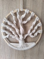 Handmade - makrama - drzewko życia