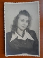 PRL piękna kobieta moda (1216b)