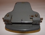 Dziurkacz PRL, stary biurkowy dziurkacz Prl, vintage