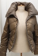 KURTKA PUCHOWA Z WYSOKĄ STÓJKĄ WEEKENDOWA OBNIŻKA