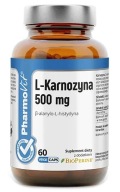 PharmoVit L-KARNOZYNA 500mg UKŁAD NERWOWY MIĘŚNIE WĄTROBA Bez dodatków