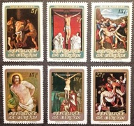 MALARSTWO ŚWIATA - BURUNDI ** - czysty - RELIGIA, SZTUKA