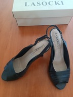 czarne sandały LASOCKI rozm.37