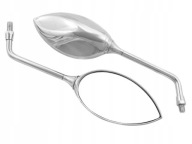 LUSTRA LUSTERKA UNIWERSALNE SFERYCZNE CHROM GWINT M10 PRAWY HOMOLOGACJA E9