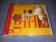 THE COVER GIRL - Satisfy / CD, JAPAN, ORYGINAŁ, NOWY, FOLIA!