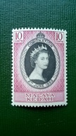 Malaya Kedah koronacja Elżbiety II * QEII kolonie angielskie brytyjskie