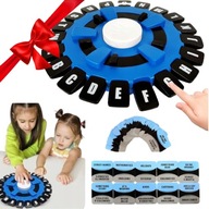 TAPPLE KREATYWNA GRA SŁOWNA PLANSZOWA EDUKACYJNA Z LITERAMI ZABAWA RODZINNA