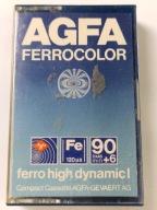 AGFA FERROCOLOR 90+6 Kaseta magnetofonowa