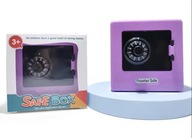 Mini Bank skarbonka Retro gotówka skarbonka (fioletowy)