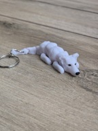 Breloczek Borzoi 3d - Seria Psów Brelok Druk3d fidget Keychain mixGadzet