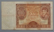 100 złotych z 1932 roku seria AI. , z okresu II RP ,