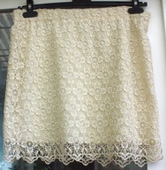 =H&M sliczna spódnica koronkowa r 42/44