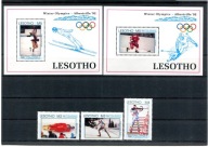 A50308) Olimpiada 92: Lesotho 995 - 997** + Bl 92** + 93**