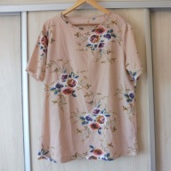 Cienka bluzka kwiaty r. 44