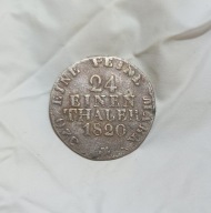 SAKSONIA - 1/24 TALARA 1820 IGS - Fryderyk August I