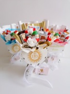 Box komunijny Kinder kielich drewniany 3 kolory Pierwsza Komunia Święta