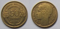 Francja 50 centimes 1938