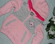 Bluza kaptur rozpinana dziewczynka 62 cm #67