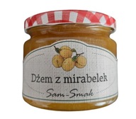 Dżem z mirabelek 330 gram, domowy SAM SMAK
