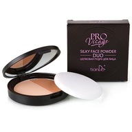 TianDe Aksamitny puder do twarzy Duo (ciemniejszy)