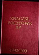 Klaser na znaczki pocztowe Fischera Tom XIX 1992 - 1993 r.