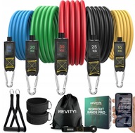 GUMY OPOROWE DO ĆWICZEŃ WORKOUT BANDS PRO ZESTAW DO 100 KG WYSOKA JAKOŚĆ