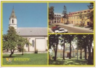 KNYSZYN - KOŚCIÓŁ - PLEBANIA - URZĄD MIASTA