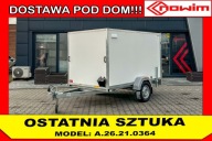 furgon przyczepka kontenerowa lekka 2,5 m na kat B 750 kg cargo uniwersalna