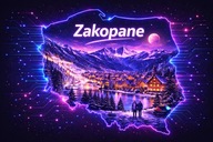 Magnes na Lodówkę miasto - Zakopane