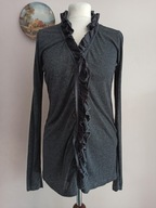 MARC AUREL KARDIGAN z falbanką 36