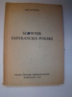 Słownik esperancko-polski Jan Zawada