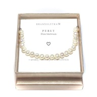 Bransoletka Perły naturalne słodkowodne