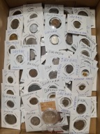 Stare monety Srebrne i 140 w holderach USA, KANADA, CHINY, okolicznościowe