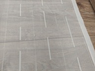 FIRANA Z ETAMINY Z SATYNOWYMI PASAMI 7 m x 97 cm