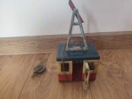 Polska Zabawka Blaszana Prl wagonik kolejka Giewont Toruńskie Zakłady