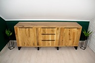 Komoda Debowa Loft LITE DREWNO NA WYMIAR PROMOCJA