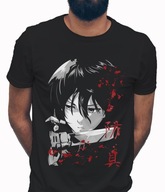 Koszulka męska bawełniana z nadrukiem anime ATTACK ON TITAN ATAK TYTANÓW