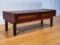 Palisandrowy stolik + konsolka, Dania lata 70, (96)
